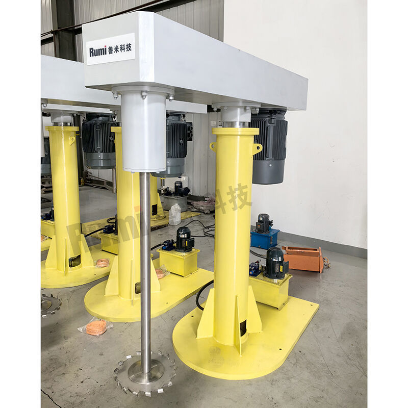 500L পেইন্ট মিক্সার 11KW হাই স্পিড ডিসপার্সার